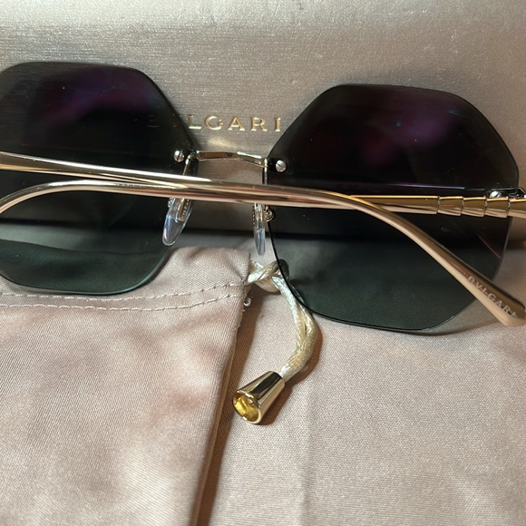 Bvlgari Hexagonal Sunglasses - see photos main image 5